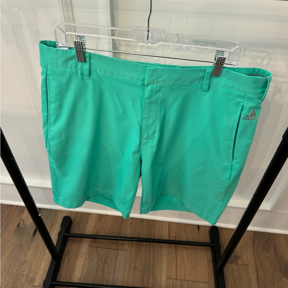 Green Adidas Golf Shorts- size 38
